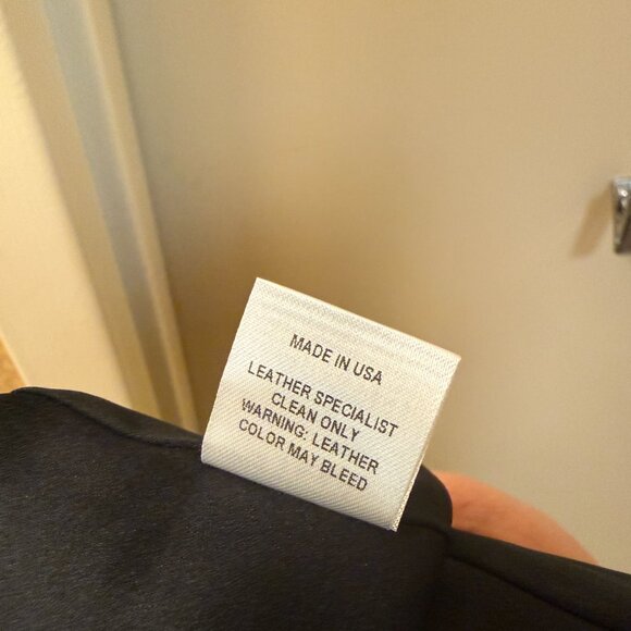 Michelle Mason Black Leather Dress Strapless Fitted Formal Gown Mermaid Maxi 0 - Picture 10 of 10